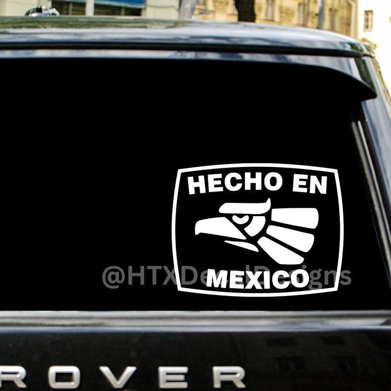 Hecho En Mexico Decal Mexico Pride Decal Mexican Decals - Etsy