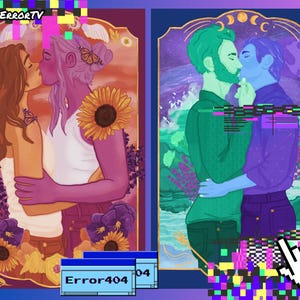Pride Prints - WLW- MLM - Lesbian - Gay - Space - Flowers - Gay Pride - wlw print - mlm print