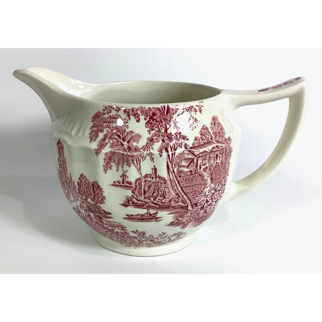 Ironstone Water Jug by Swinnertons the Ferry Made Etsy