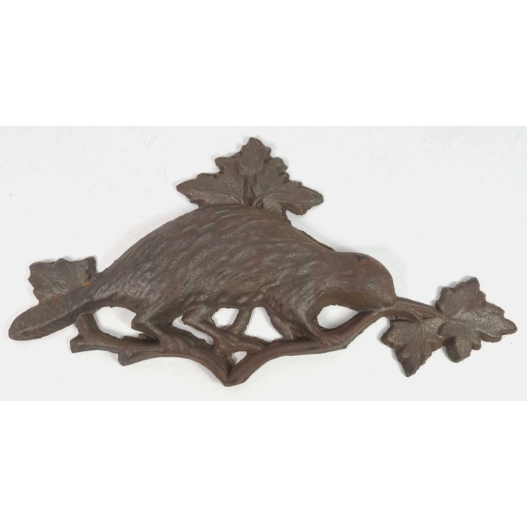 Vintage Cast Iron Beaver 12 Long Made in Canada Etsy