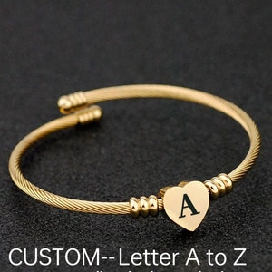 Christmas gift • Personalized Gifts for Women Mama Bracelet for Mom Handmade Jewelry Unique Mothers Day Gift for Her Custom Name Gold Bangle