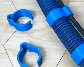 Hose Clips For Shop Vacs and Power Tools - Various Sizes - Set of 8
