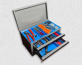 Mini Toolbox Organizer Inserts | Modular 3D Printed Bit & Hardware System