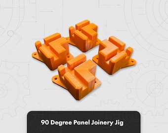 90 Degree Plywood Joinery Jig – Gluing & Clamping Corners – Available in 1/8", 1/4", 1/2", 3/4"