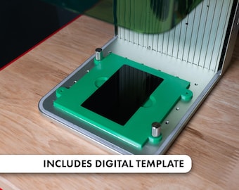 Metal Business Card Engraving Jig for xTool F1 – Includes xTool Creative Space Template