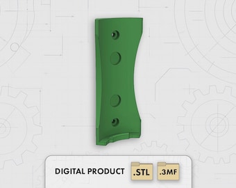 3d Printable Magnetic Spray Can Mount - DIGITAL FILE