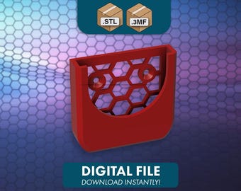 M12 Detail Sander 3D Printable Wall Mount Holder - DIGITAL FILE