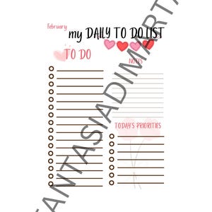To do list - lista mensile 12 MESI + BONUS