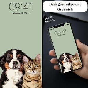 Custom pet iphone, custom cell phone pet background, dog iphone wallpaper, Iphone and Samsung custom pet wallpaper, cell phone accessories