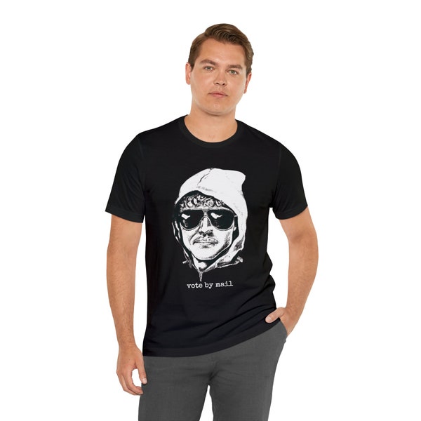 Vote by Mail Unabomber custom tee | Vulgar funny vote tee shirt | unabomber sketch shirt