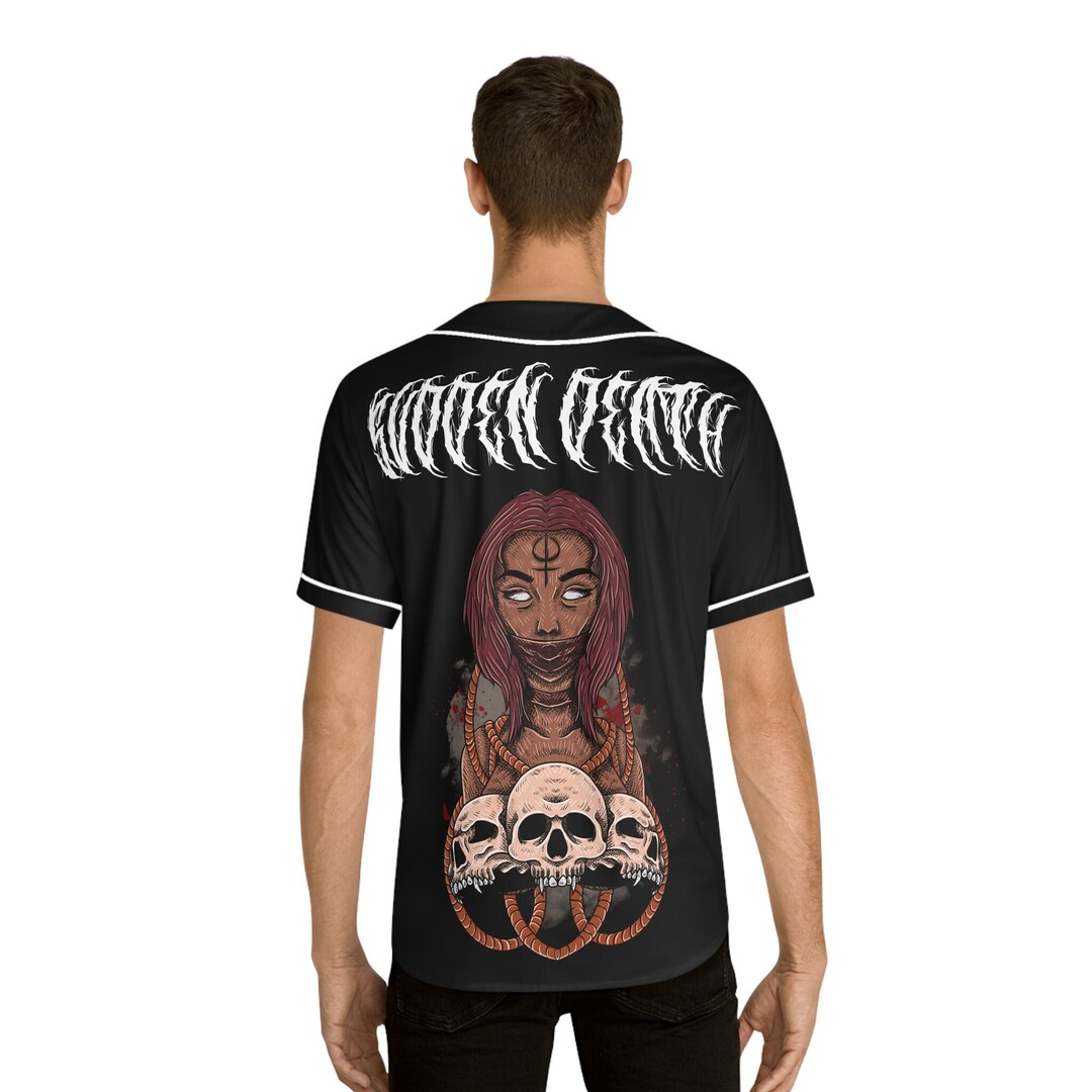 SVDDEN DEATH Inspired Rave Jersey, EDM Jersey, Gothic Spooky Edm Shirt