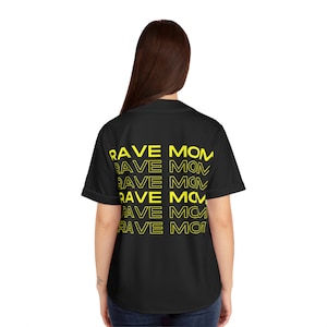 RAVE JERSEY, Trippy rave, trippy rave jersey, rave wear, rave mom jersey, trippy rave mom