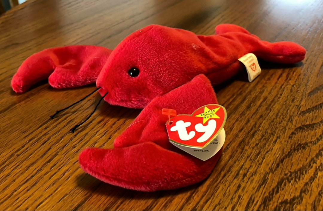 Original 9 Beanie Baby Pinchers the Lobster 1993 Etsy