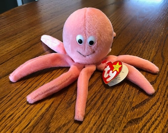Octopus, INKY, Beanie Baby 1994
