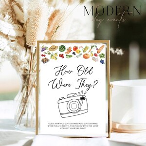 Fresh Off The Market Bridal Shower Games Bundle, Citrus Bridal Shower Games, Bridal Brunch, Spring Bridal Shower, Bridal Shower Games