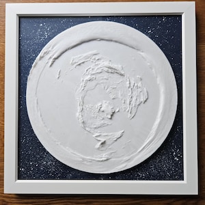 Topographie 3D de la terre plate