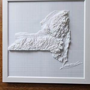 New York 3D Topography