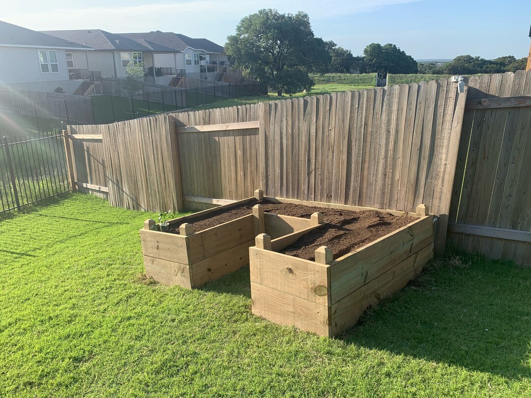 Raised Bed Garden Build Plans Etsy