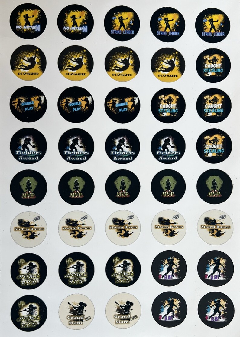 80 Softball Helmet Sticker Water Bottle Decals Bat Stickers Unique