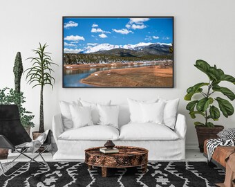 Fotografia stampabile di paesaggi montani del Colorado, arte murale originale, download istantaneo di fotografia digitale, arte murale per ufficio