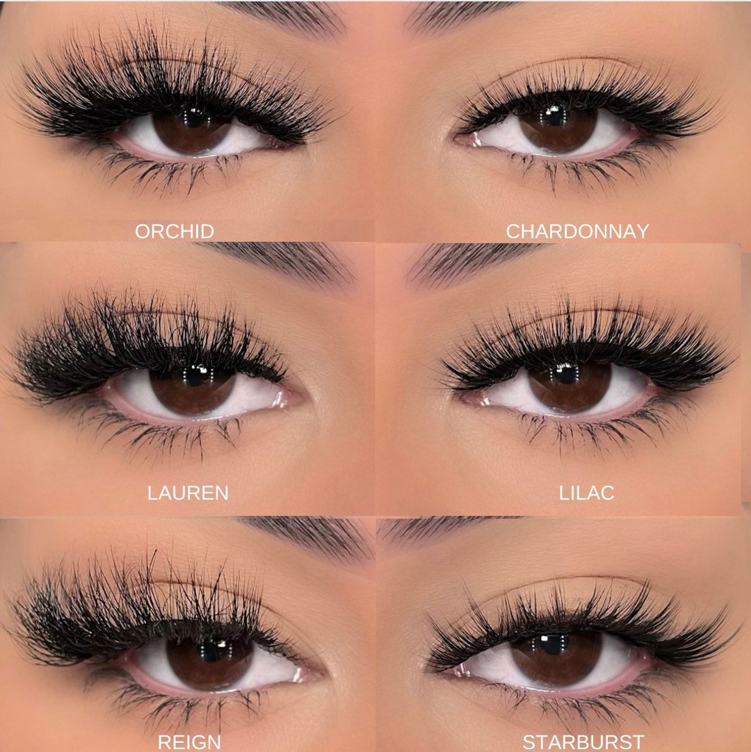 Mink Eyelashes Eyelash Extensions Glamour Cluster Lashes Luxurious ...