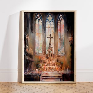 catholic digital art download catholic latin mass catholic paintings catholic poster digital download catholic gift catholic decor mass art