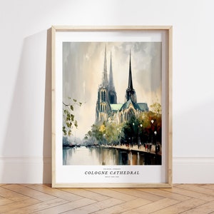 Catholic Folk Painting Catholic Wall Art Catholic Art Prints Church Painting Gothic Cathedral Printable Art Christian Art Catholic Painting