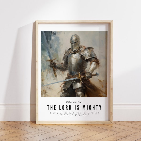 christian merch christian png christian art christian decor catholic bible art catholic art armor of god crusader art knight art wall art