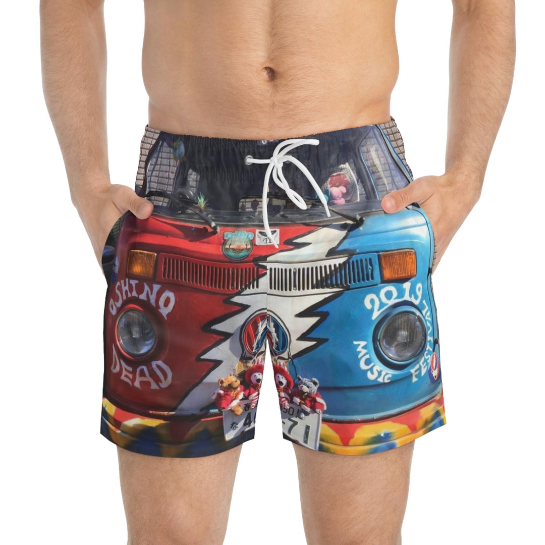VW Volkswagen Swim Shorts Keys Westys Limited Edition Grateful Etsy