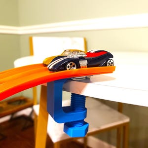 Collier de serrage double | Compatible avec les voitures et les circuits Hot Wheels et Matchbox