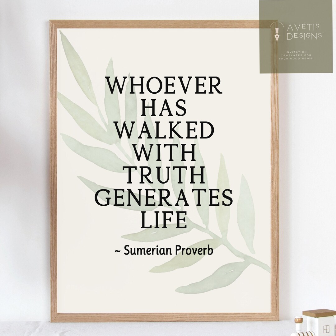 assyrian-sumerian-syriac-proverb-olive-branch-motif-art-print-etsy
