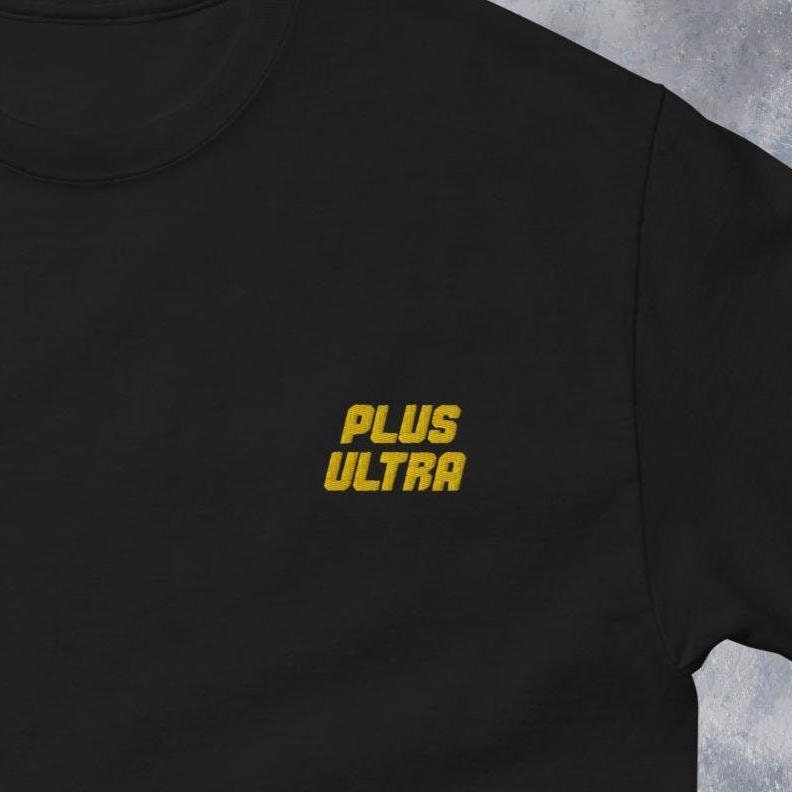 My Hero Academia Shirt All Might PLUS ULTRA Shirt Embroidered Shirt Boku No Hero Subtle Anime Shirt Gift Hero Academia Shirt My Hero