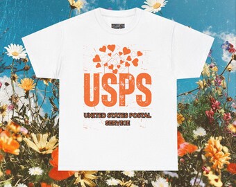 USPS Postal Worker Proud summer T-Shirt | Orange Postal Service Tee