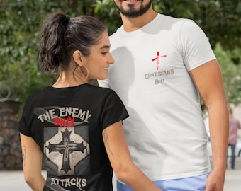 Armour of God Tshirt, Christian Tee, Bible Verse Shirt, Religious Clothing, Unisex Top