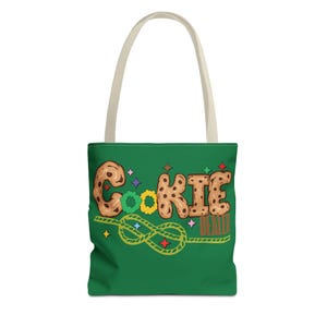Girl Scout Tote Bag (AOP) COOKIE SELLER support girl scouts image 4