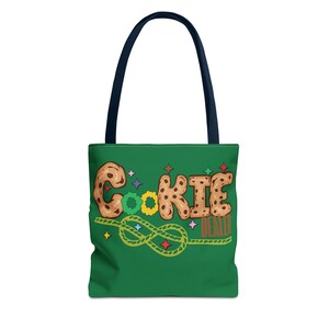 Girl Scout Tote Bag (AOP) COOKIE SELLER support girl scouts image 5