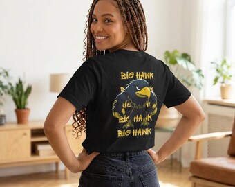 Big Hawk Mascot T-Shirt | Hawk Mascot Graphic Tee