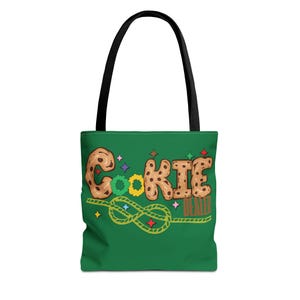 Girl Scout Tote Bag (AOP) COOKIE SELLER support girl scouts image 1