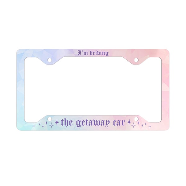 Buy Taylor Swiftie License Plate Frame Online In India Etsy India