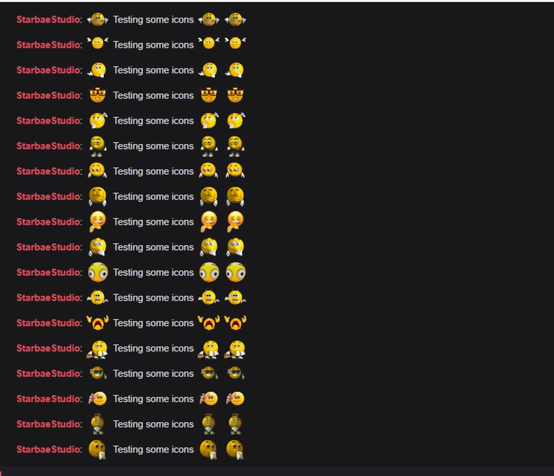 18 Yellow Emoji Meme Pack Twitch Emote Pack Discord Emote Etsy