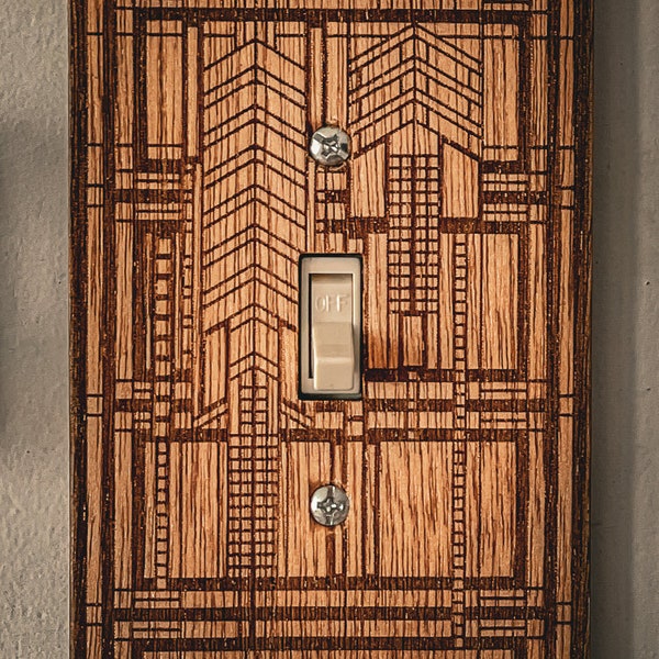 Laser Light Switch Cover Etsy