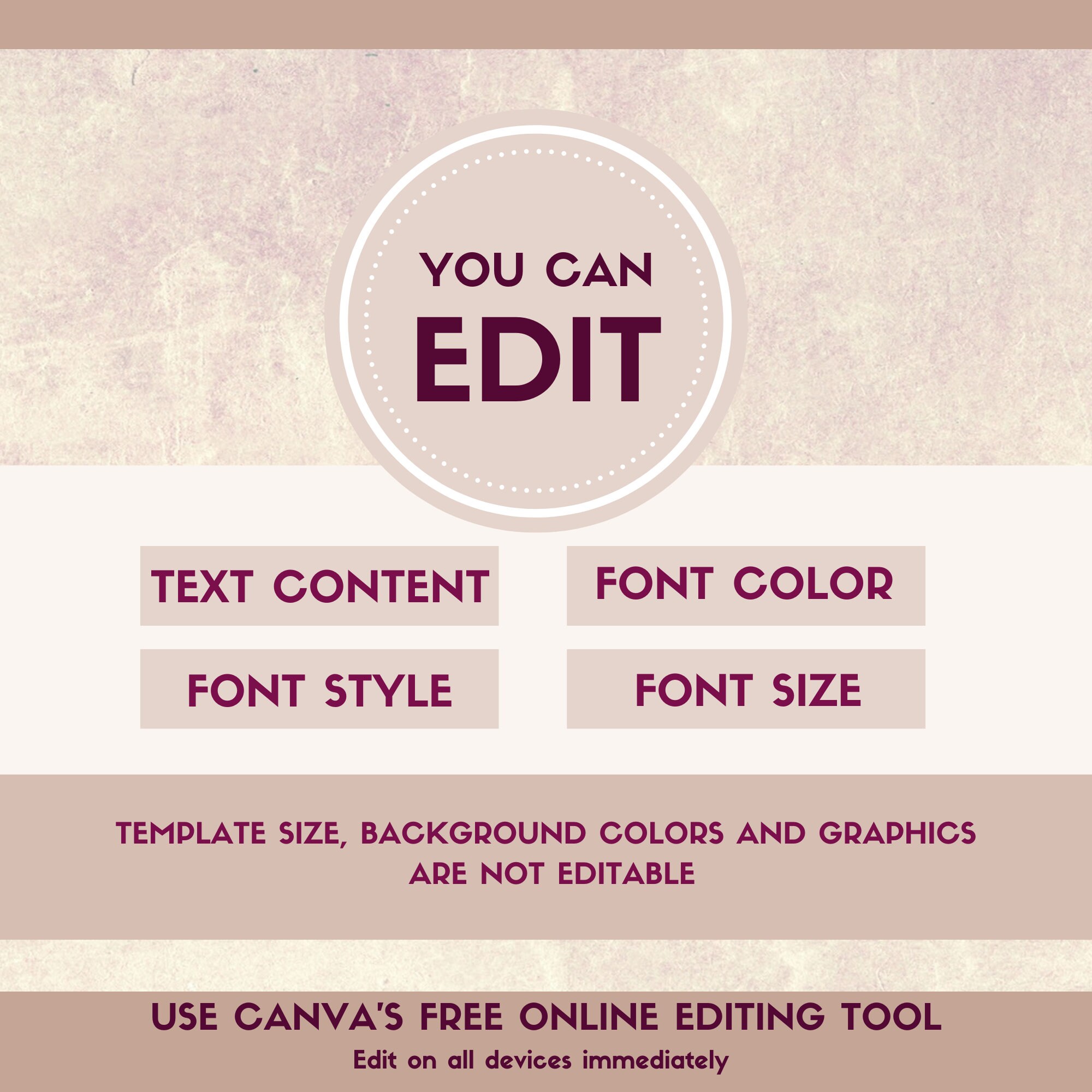 Minimalist Custom Sign Template, Modern Simple Black and White Theme ...