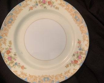 28: Vintage Noritake Fine China M N251 Brot-Dessertteller, hergestellt in Japan