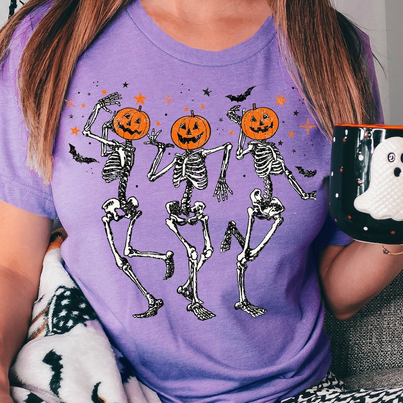 Purple Highlighter Style Halloween Costume T-Shirt