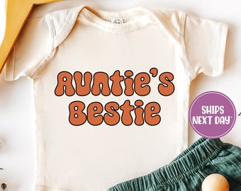 Auntie's Bestie Onesie® - Retro Trendy Aunt Gift