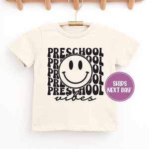 Preschool Shirt, Preschool Vibes, Preschool Shirt, Preschool Shirt For Boys and Girls, Back to School Shirt for Kids