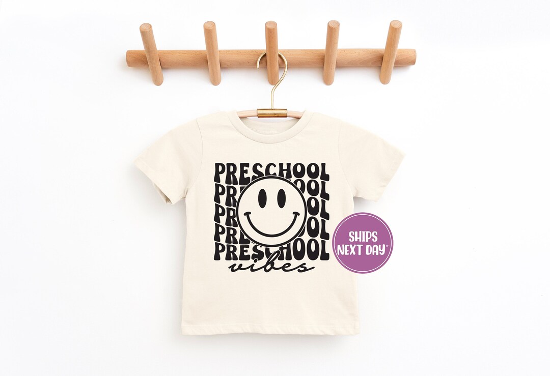 Preschool Shirt, Preschool Vibes, Preschool Shirt, Preschool Shirt for