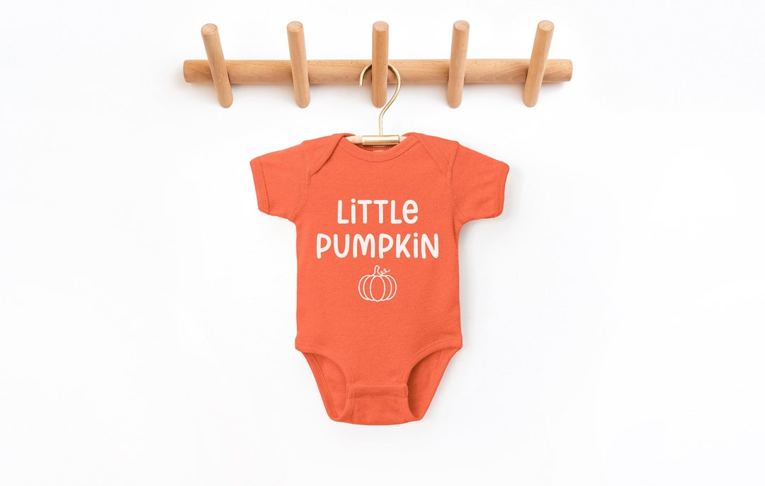 Little Pumpkin Onesie® Natural Fall Baby Onesie® Pumpkin Etsy