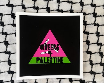 Queers 4 Palestine print