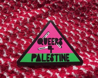 Queers 4 Palestine Magnet